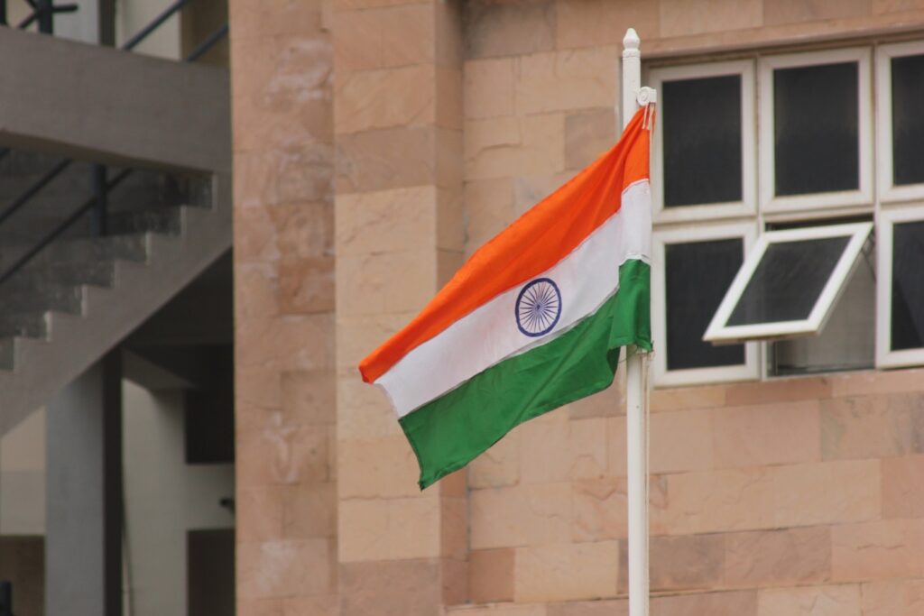 Figure 5 The soaring national flag is always a moment of pride